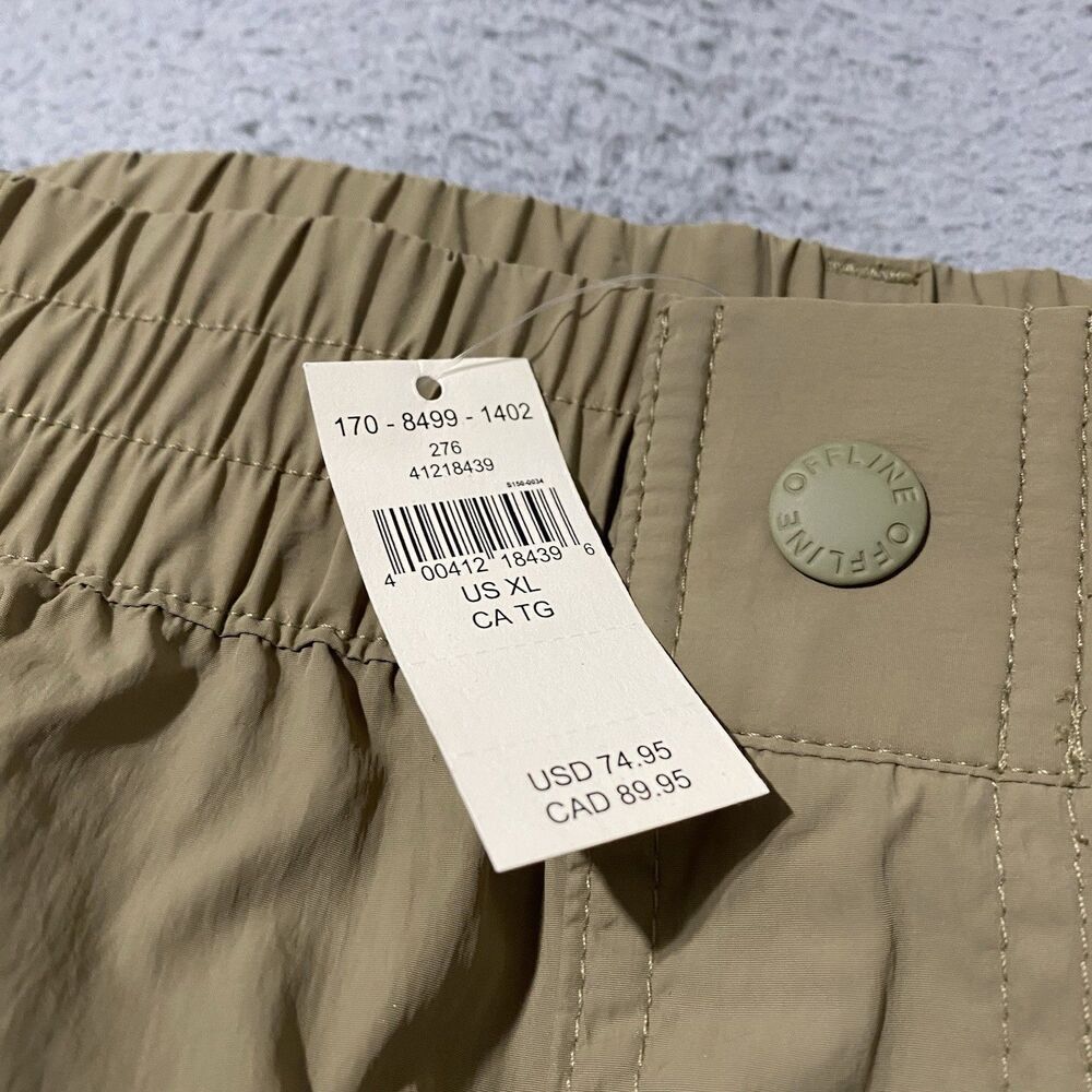 Offline Aerie Cargo Maxi Skirt Womens XL Tan Khaki Outdoor Hiking Festival NEW - Picture 9 of 12